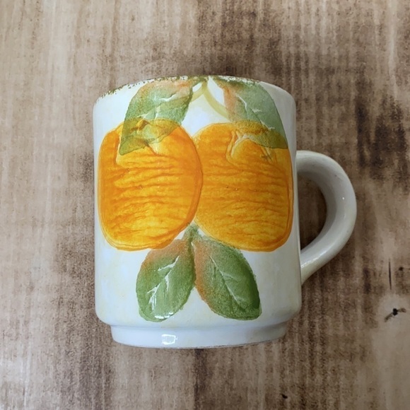 SET of 2 Vintage Himark Lemon Mugs - Picture 4 of 9